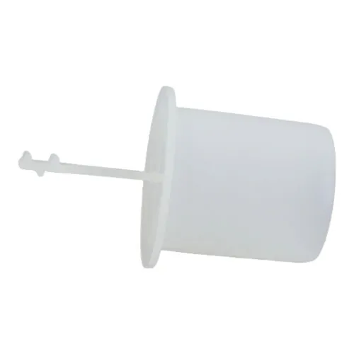 22.6mm Round Pull Tab Plug (27.1mm Length) | Natural Recycled LDPE
