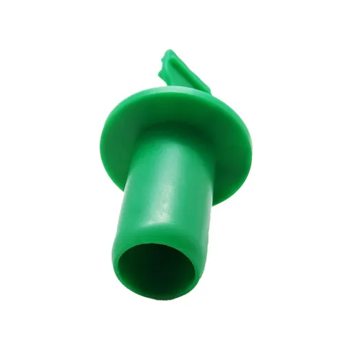 12mm Green Bio LDPE Cylindrical Pull Tab Plug | Vital Parts