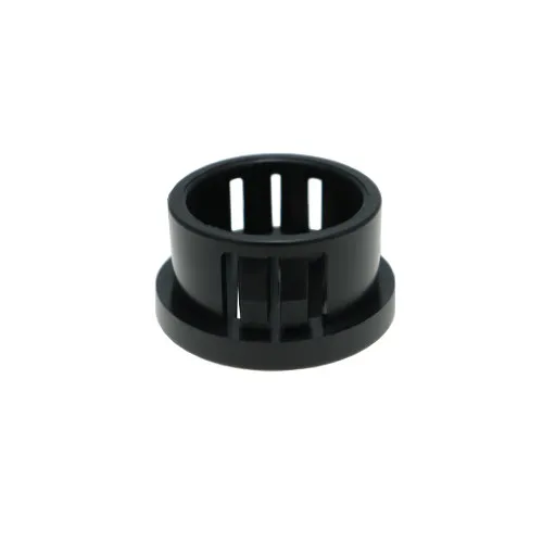 22.2mm Black Vent Plug - 3.2mm Panel | Nylon 66