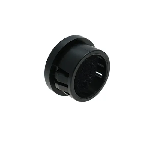25.4mm Filtered Vent Plug - 3.2mm Panel | Black Nylon 66
