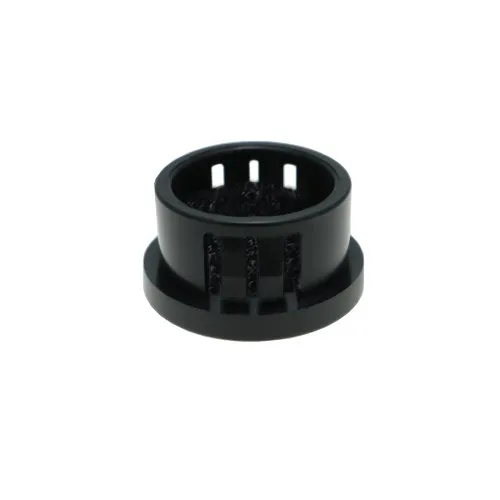 63.5mm Filtered Vent Plug - 6.4mm Panel | Black Nylon 66