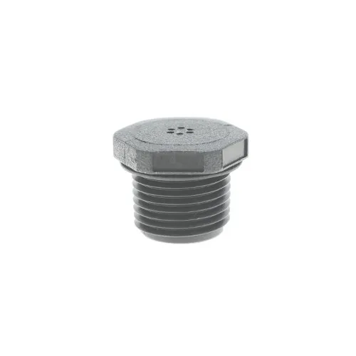 Threaded Vent Plugs NPT 3/4 Thread, 21.8mm Length - Grey