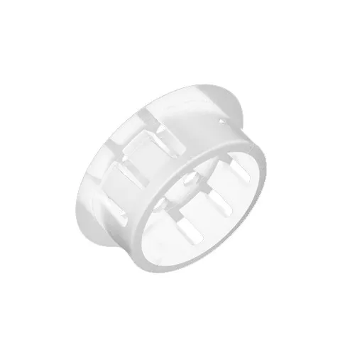 30.1mm White Vent Plug - 6.4mm Panel | Nylon 66