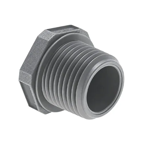 PG9 Grey Threaded Vent Plug - 13.5mm Length | Nylon