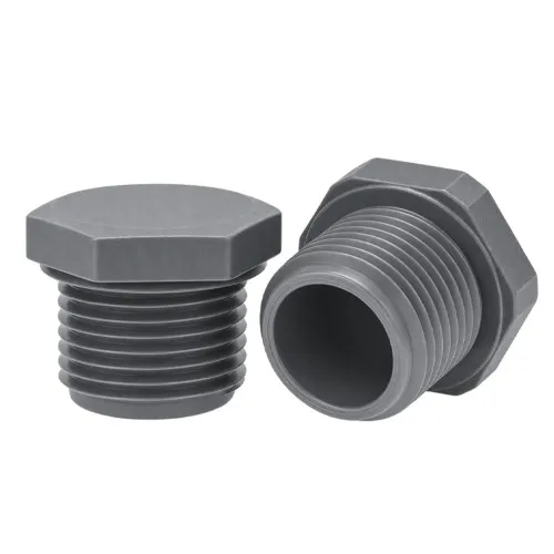 1/2in NPT Grey Liquid Tight Threaded Vent Plug - 20.6mm Length | Nylon