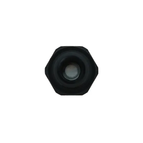 3/4 in NPT Black Liquid Tight Threaded Vent Plug - 21.8mm Length | Nylon