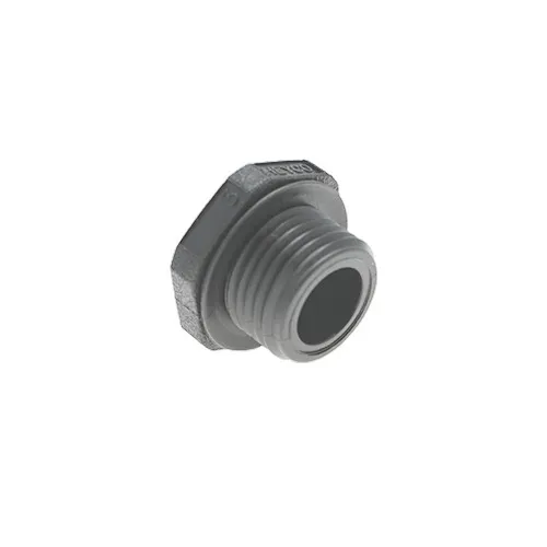 Liquid Tight Threaded Vent Plug,PG21 Thread,19.3mm Length