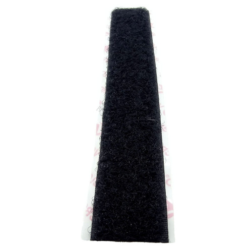 5m Velcro Loop Strip - 20mm Width | Black