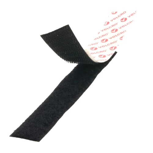 5m Velcro Loop Strip - 20mm Width | Black