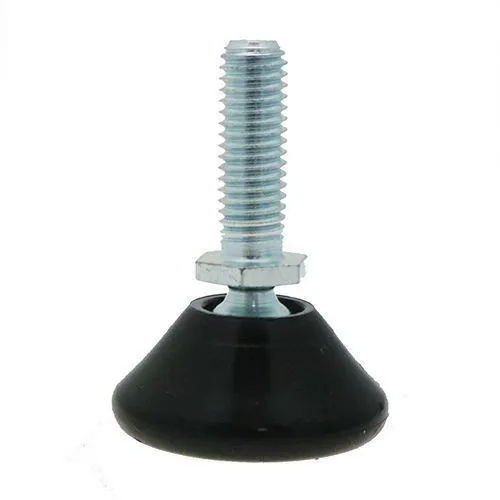 M10 x 100mm Heavy Duty (Tilting) Feet (50kg Weight Rated) 25mm Base