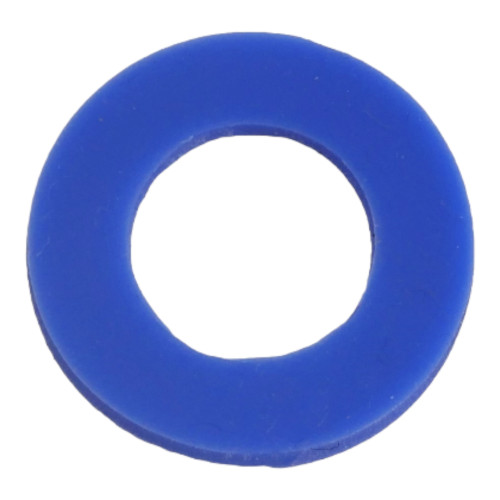 M4 Silicone Washer, 4.3mm ID x 9mm OD x 1mm Thick
