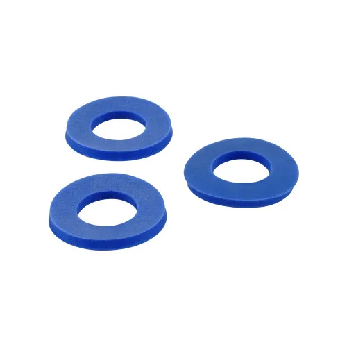 M8 Silicone Washer, 8.4mm ID x 16mm OD x 1.5mm Thick
