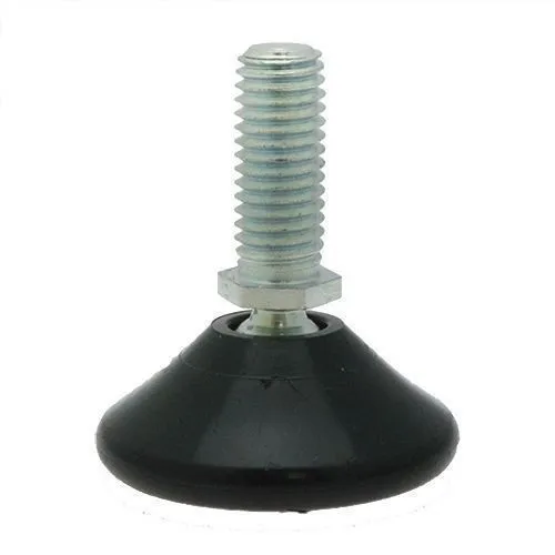 M12 x 100mm Tilting Heavy Duty Foot (75kg Weight Rated) 32.5mm Base