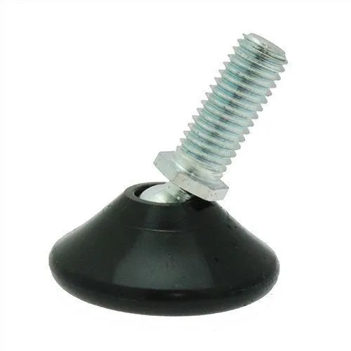 M12 x 100mm Tilting Heavy Duty Foot (75kg Weight Rated) 32.5mm Base