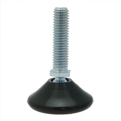 M6 x 12.5mm Tilting Heavy Duty Foot (100kg Weight Rated) 40mm Base