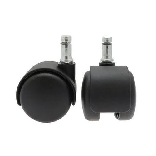 50mm Stem Castor Wheel - 10mm x 30mm Stem (For Soft Floor) | 50kg