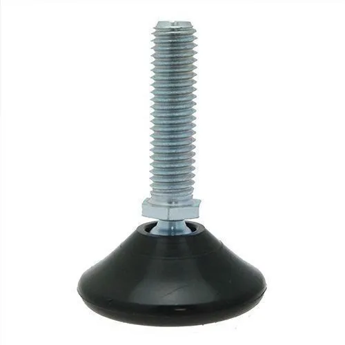 M10 x 15mm Tilting Heavy Duty Foot (100kg Weight Rated) 40mm Base