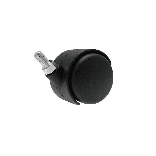 50mm Threaded Castor Wheel - M8 x 15mm Thread (For Soft Floor) | 50kg