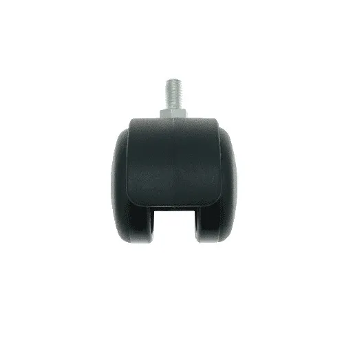 50mm Threaded Castor Wheel - M10 x 15mm Thread (For Soft Floor) | 50kg