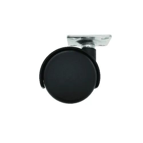 50mm Plate Castor Wheel - 42mm x 42mm Plate (For Soft Floor) | 50kg