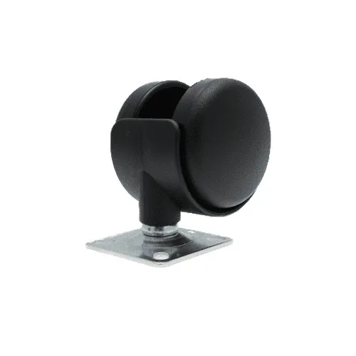 50mm Plate Castor Wheel - 42mm x 42mm Plate (For Soft Floor) | 50kg