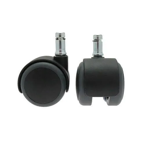 50mm Stem Castor Wheel - 10mm x 30mm Stem (For Hard Floor) | 50kg