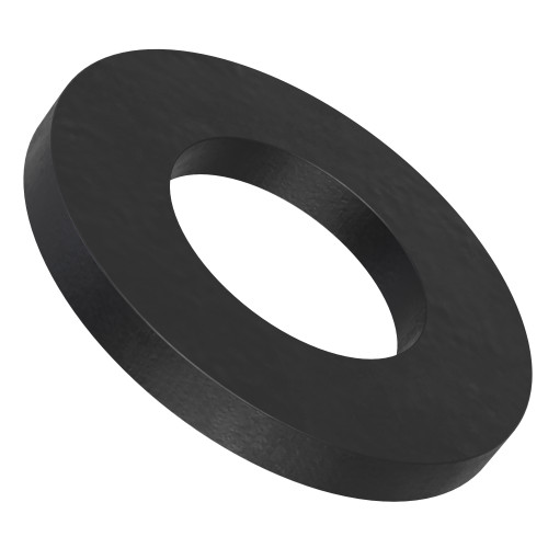 13mm x 40mm x 2mm (Large) Rubber Washer | Black Neoprene (ID x OD x Thickness)