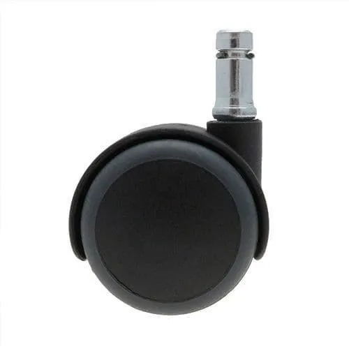 50mm Stem Castor Wheel - 10mm x 30mm Stem (For Hard Floor) | 50kg