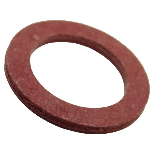M14 (14.9mm) x 21.7mm (Red) Fibre Washers - 1.0mm Thickness