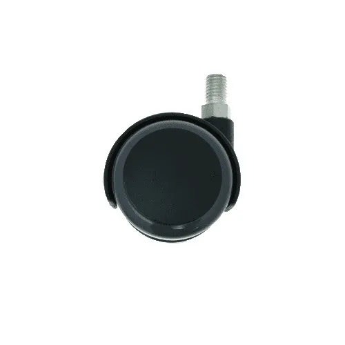 50mm Threaded Castor Wheel - M8 x 15mm Thread (For Hard Floor) | 50kg