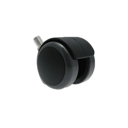 50mm Threaded Castor Wheel - M8 x 15mm Thread (For Hard Floor) | 50kg
