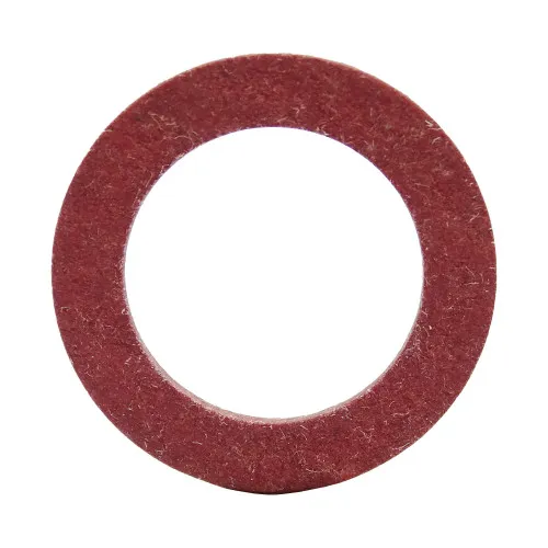 M16 (17.8mm) x 24.0mm (Red) Fibre Washers - 2.0mm Thickness