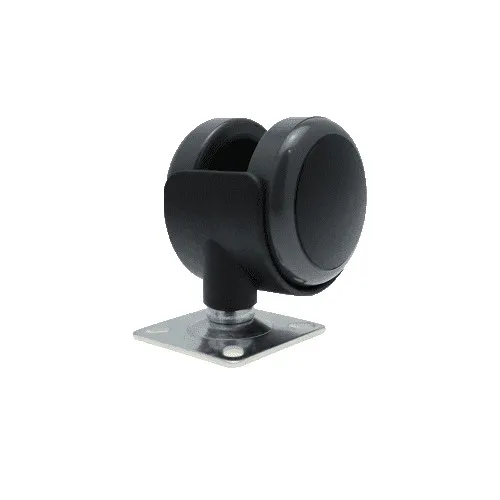 50mm Plate Castor Wheel - 38mm x 38mm Plate (For Hard Floor) | 50kg