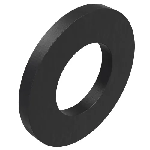 3mm x 6mm x 1mm (Small) Rubber Washer | Black Neoprene (ID x OD x Thickness)