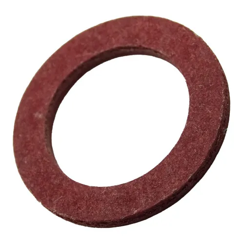 M3 (3.2mm) x 7.0mm (Red) Fibre Washers - 0.5mm Thickness