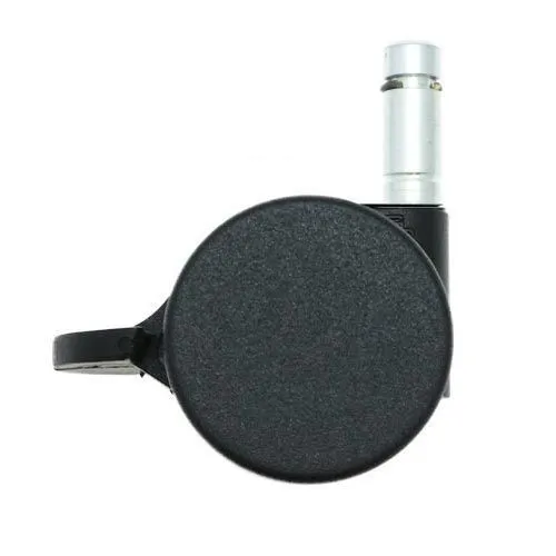 38mm Braked Stem Castor Wheel - 11mm x 30mm Stem (For Soft Floor) | 30kg