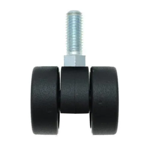 38mm Threaded Castor Wheel - M8 x 12mm Thread (For Soft Floor) | 30kg