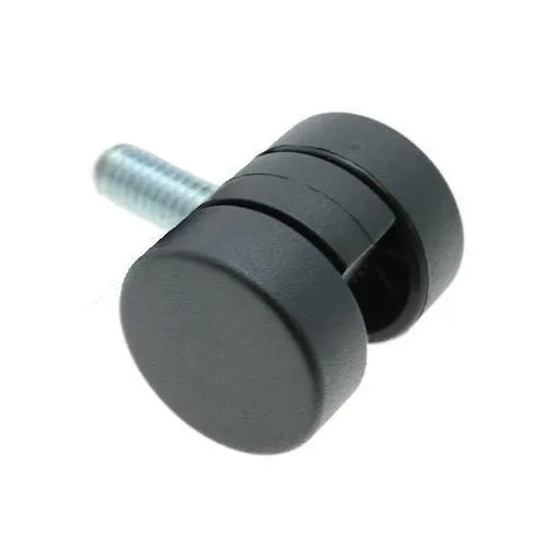 38mm Threaded Castor Wheel - M8 x 15mm Thread (For Soft Floor) | 30kg