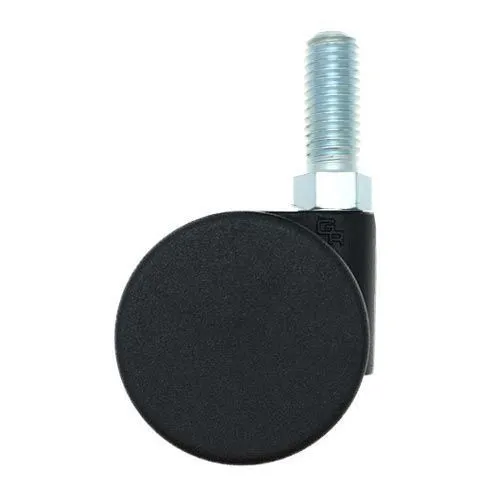 38mm Threaded Castor Wheel - M10 x 25mm Thread (For Soft Floor) | 30kg
