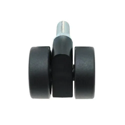 38mm Threaded Castor Wheel - M12 x 20mm Thread (For Soft Floor) | 30kg