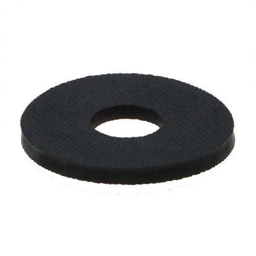 3.2mm x 7mm x 0.5mm (Thin) Rubber Washer | Black Neoprene (ID x OD x Thickness)