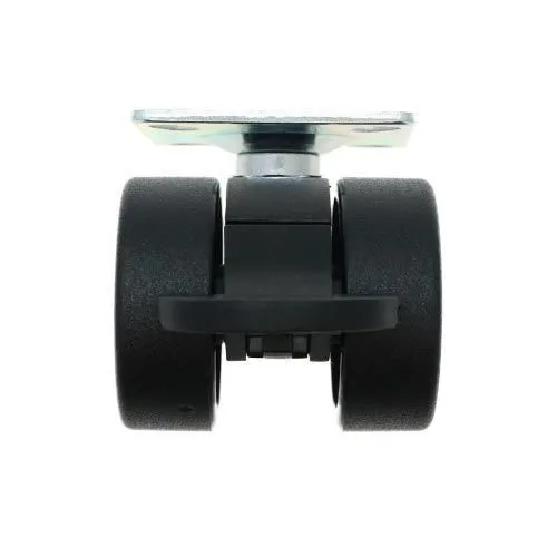 38mm Braked Plate Castor Wheel - 38mm x 38mm Plate (For Soft Floor) | 30kg
