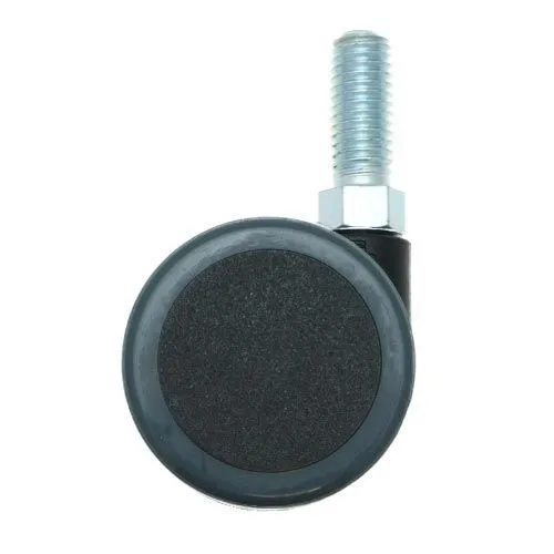 38mm Threaded Castor Wheel - M8 x 12mm Thread (For Hard Floor)