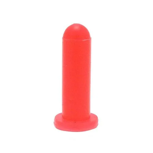 M4 Silicone Washer Cap (Red) 25.4mm Length | 12.7mm Flange