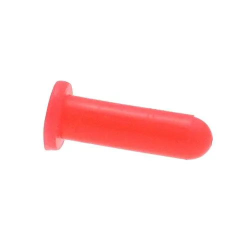 M4 Silicone Washer Cap (Red) 25.4mm Length | 12.7mm Flange
