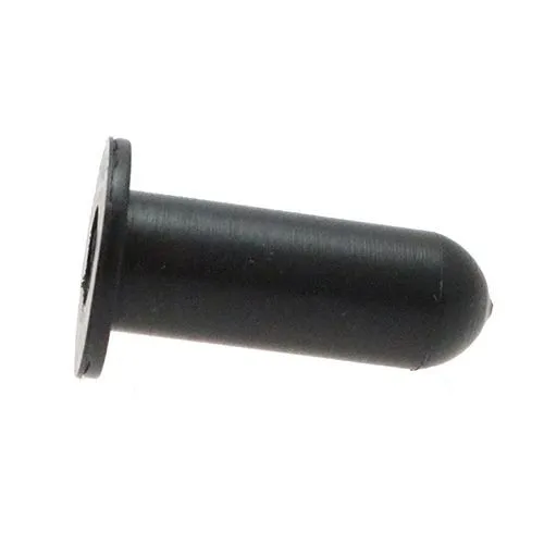 M8 Silicone Washer Cap (Black) 25.4mm Length | 18mm Flange