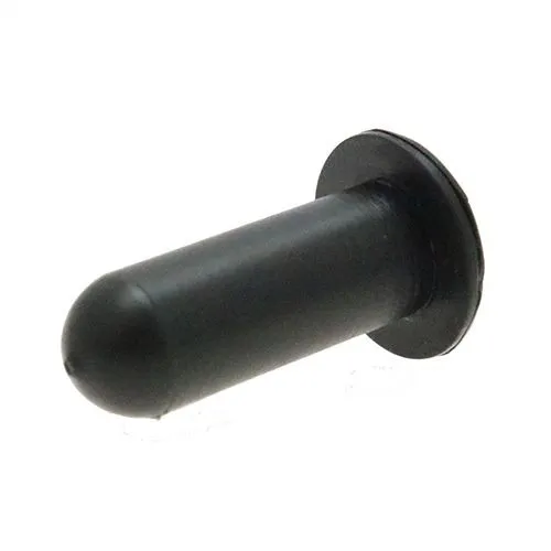 M8 Silicone Washer Cap (Black) 25.4mm Length | 18mm Flange