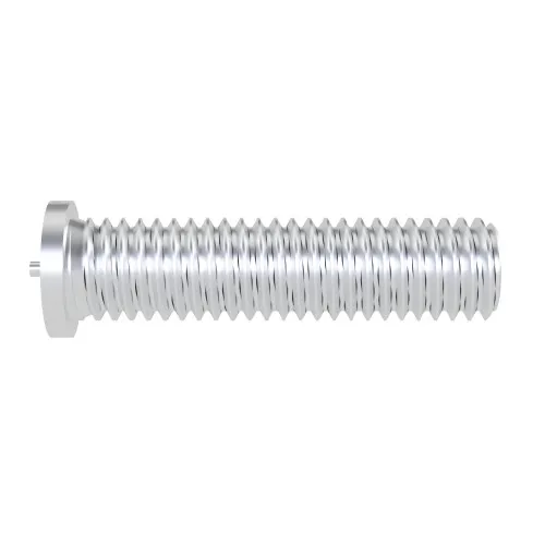 M4 x 15mm Male Threaded Weld Stud (ISO 13918-PT) | Aluminium
