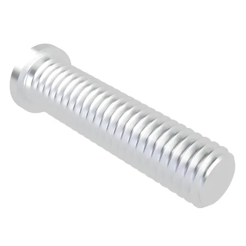 M4 x 15mm Male Threaded Weld Stud (ISO 13918-PT) | Aluminium