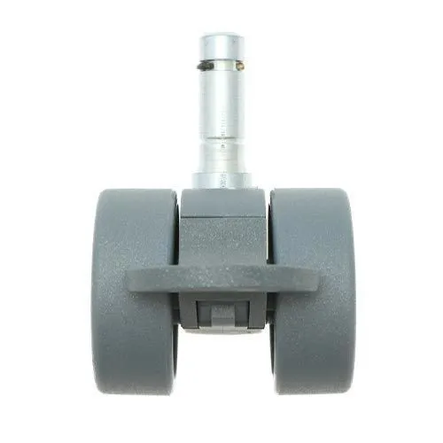 38mm Braked Stem Castor Wheel - 11mm x 30mm Stem (For Soft Floor) | 30kg